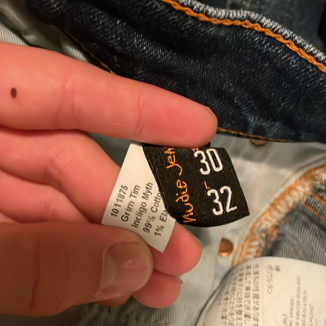 Blå jeans från Nudie Jeans Co - 4