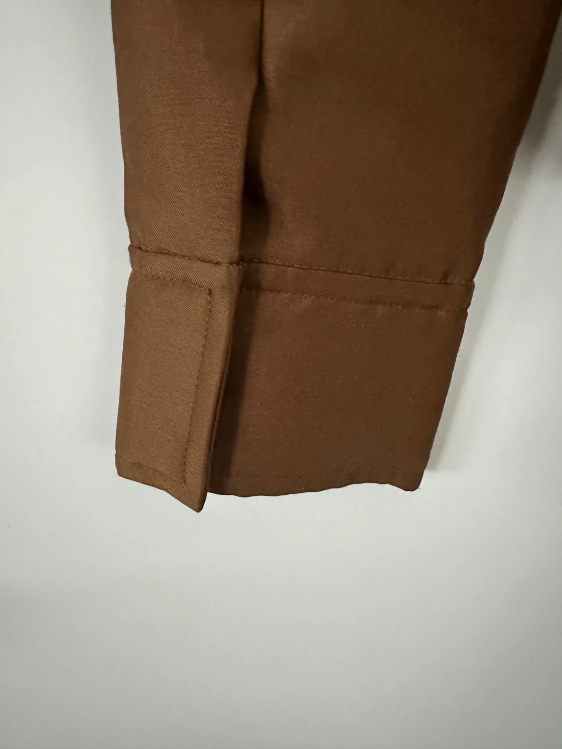 Brun kavajjacka från H&M med dragkedja - 4