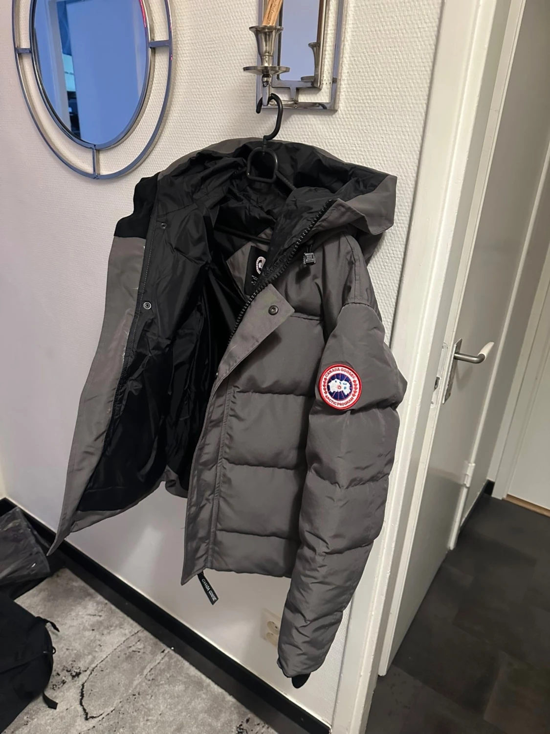 Grå Canada Goose dunjacka M - 3