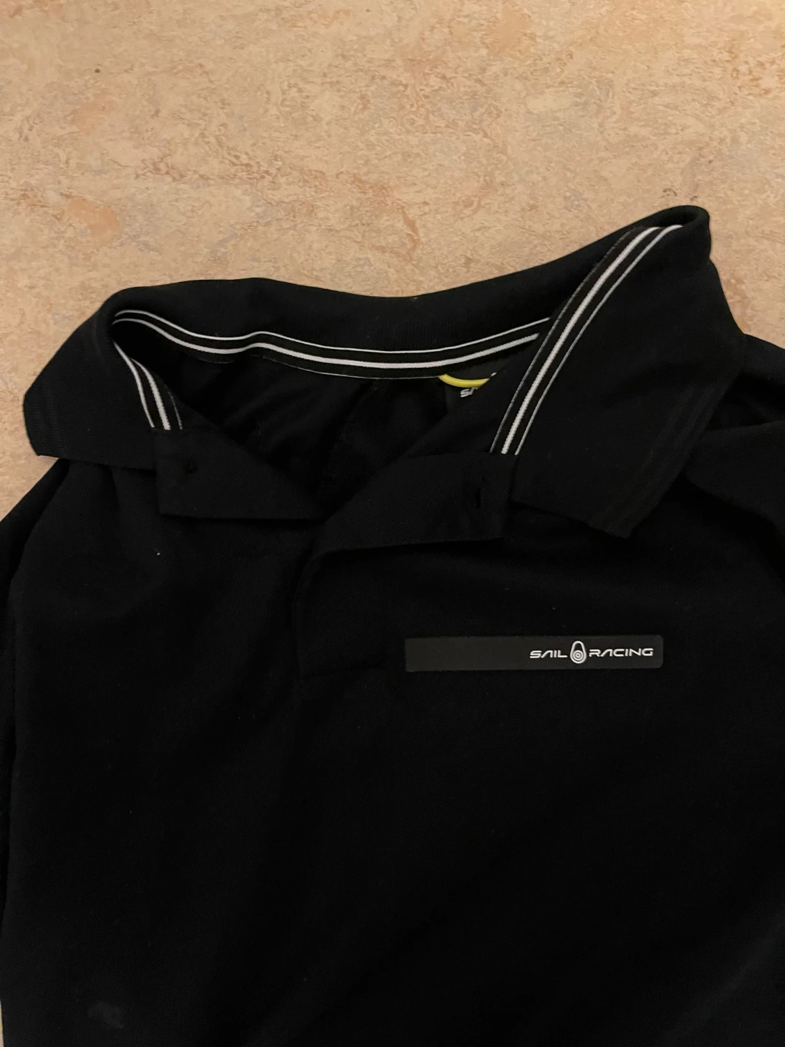 Svart och mörkblå Sail Racing piké - 2
