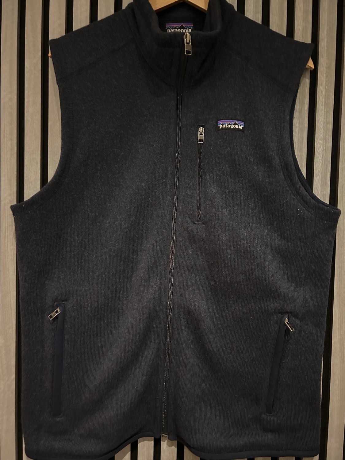 Mörkblå fleeceväst från Patagonia - 2