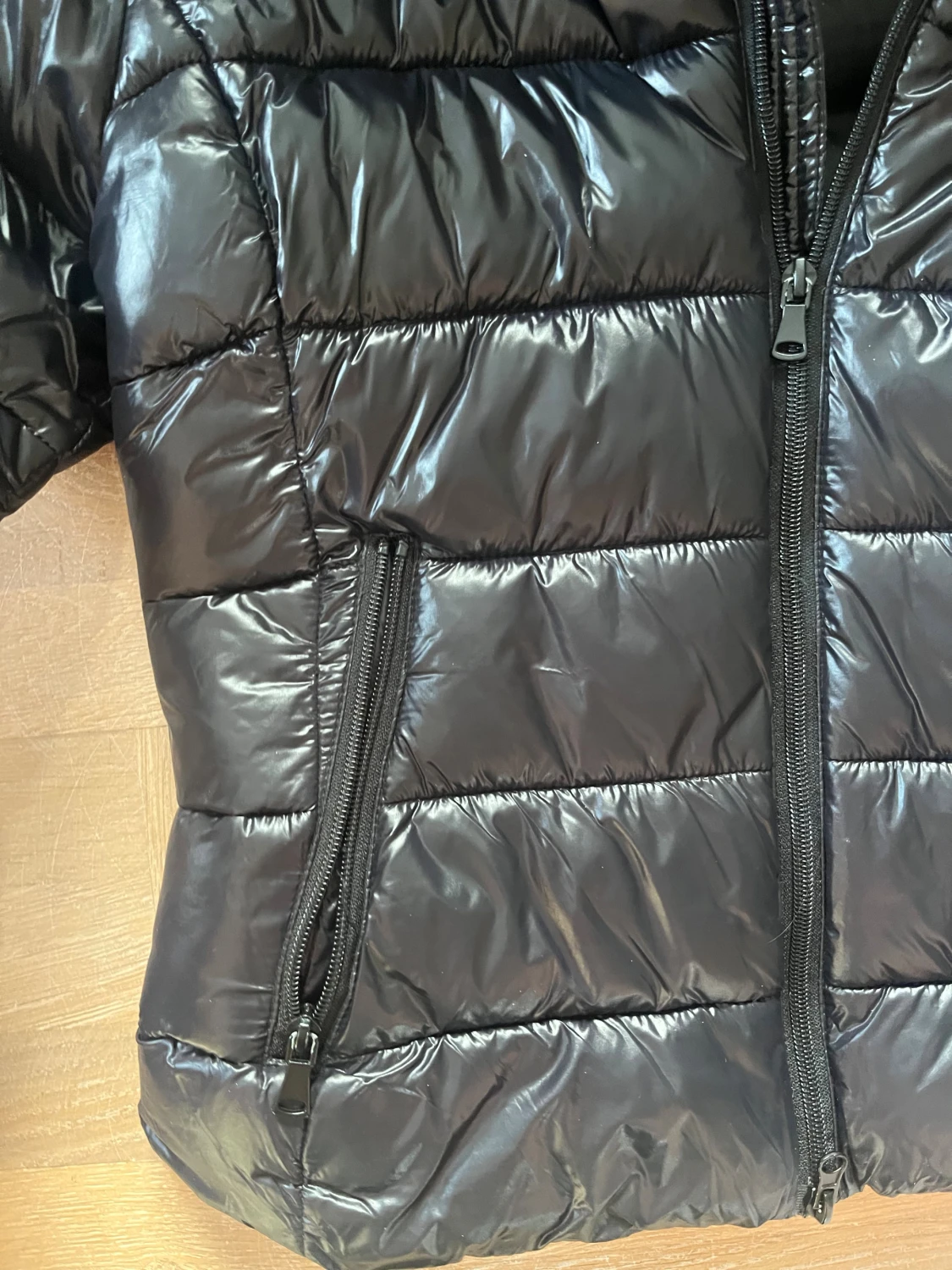 Svart pufferjacka från lager 157, M - 2