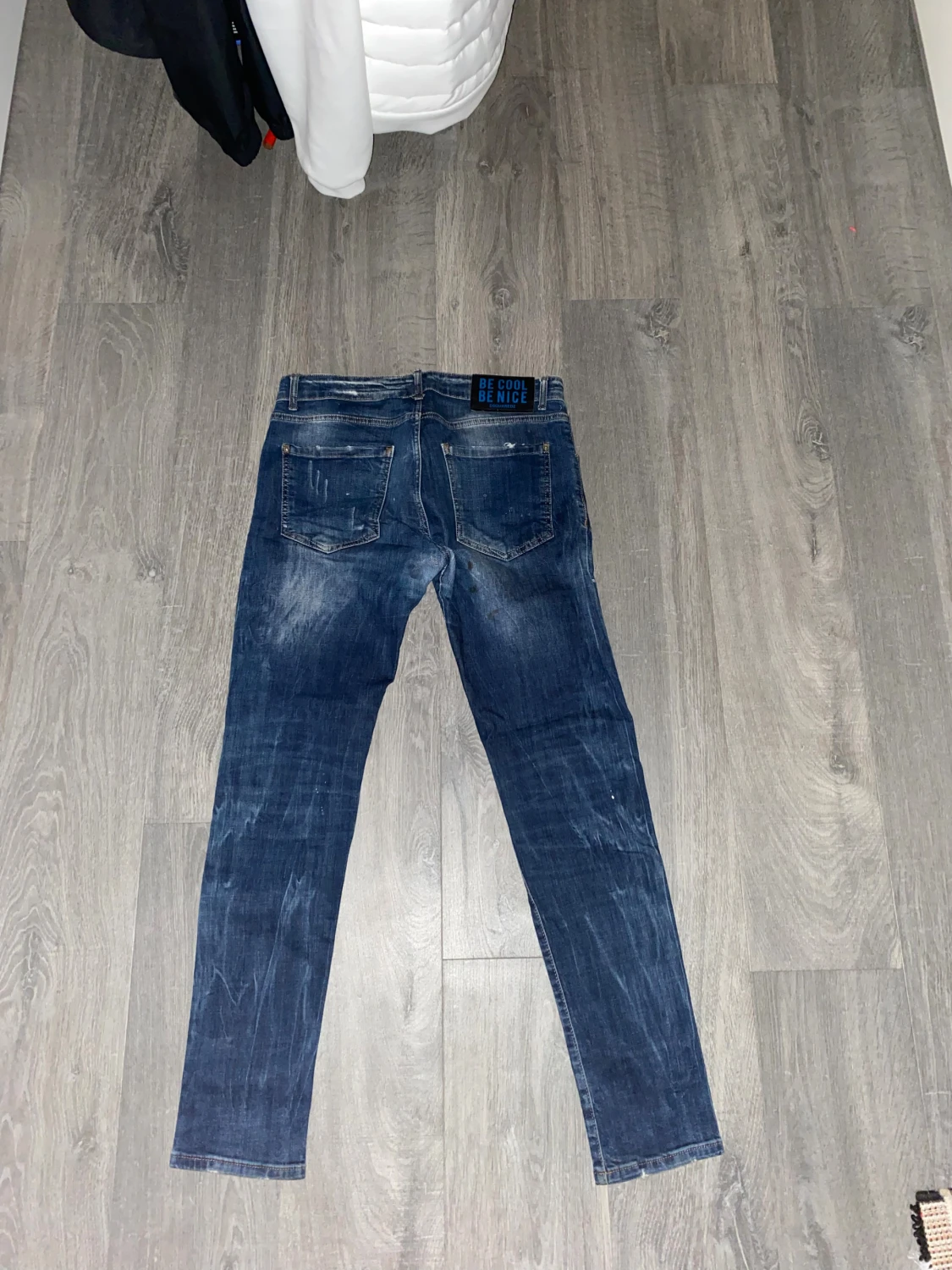 Blåa Dsquared jeans - 1