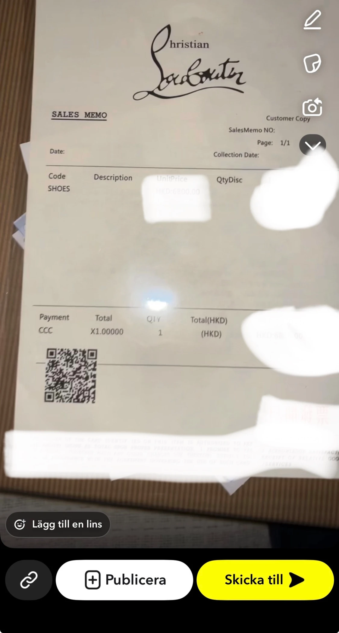 Mörkblå sneakers från Christian Louboutin - 3