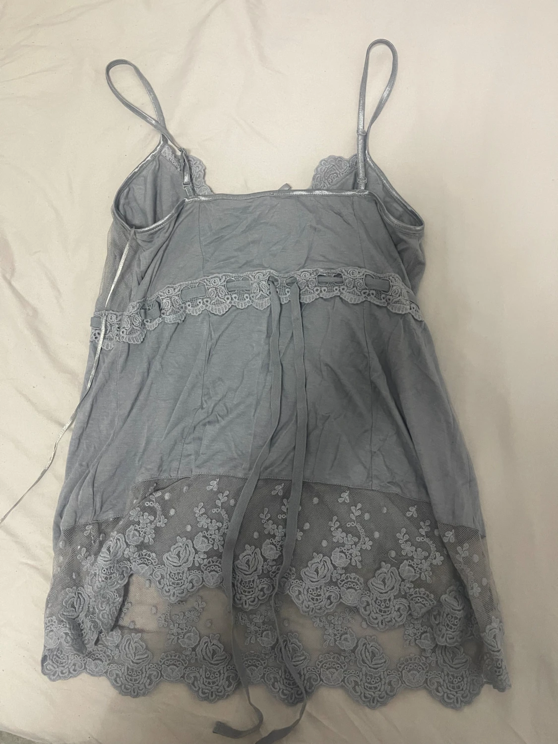 Fint grått linne  - 1