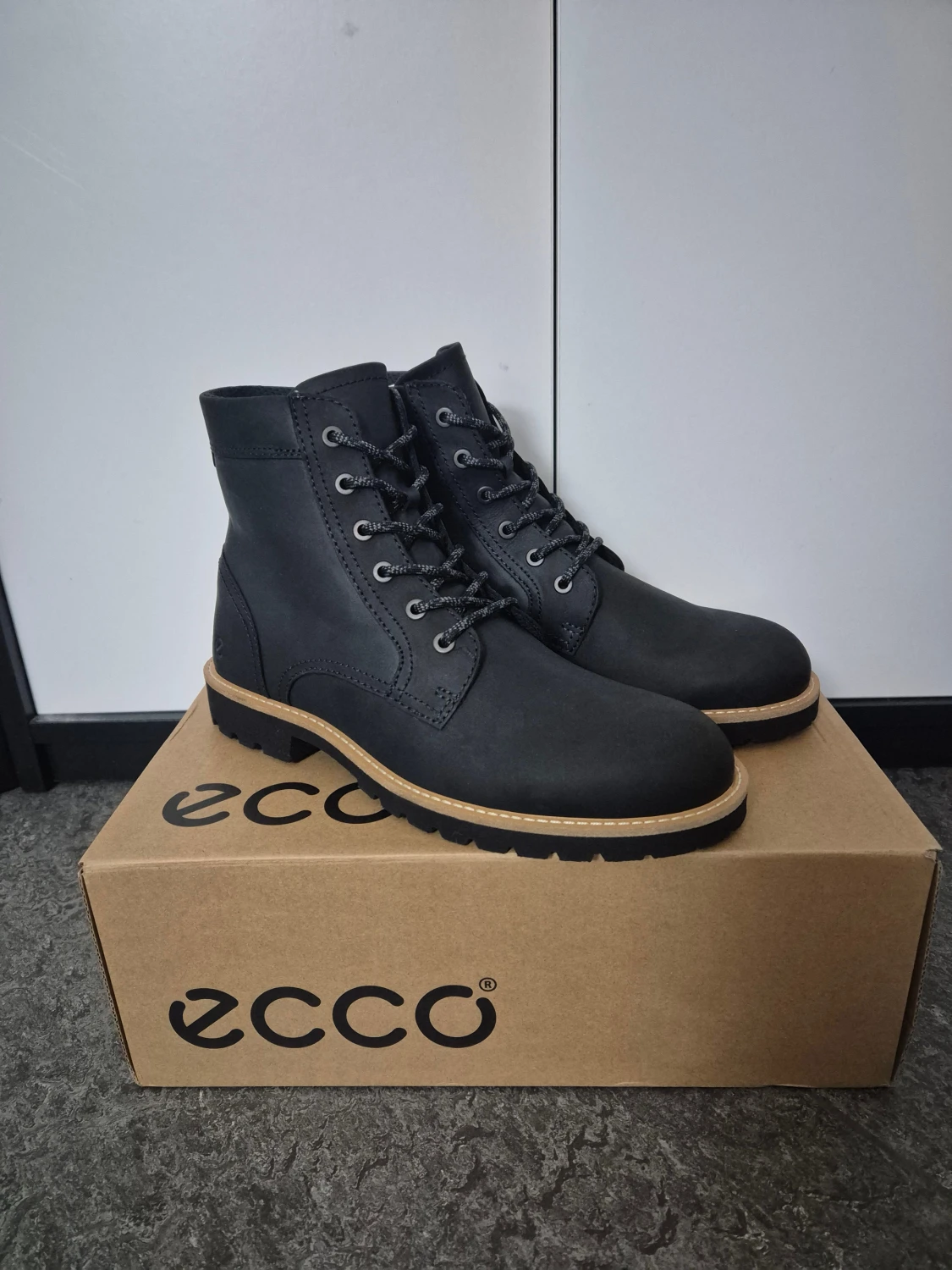 Svarta ECCO Jamestown boots stl 40 - 2