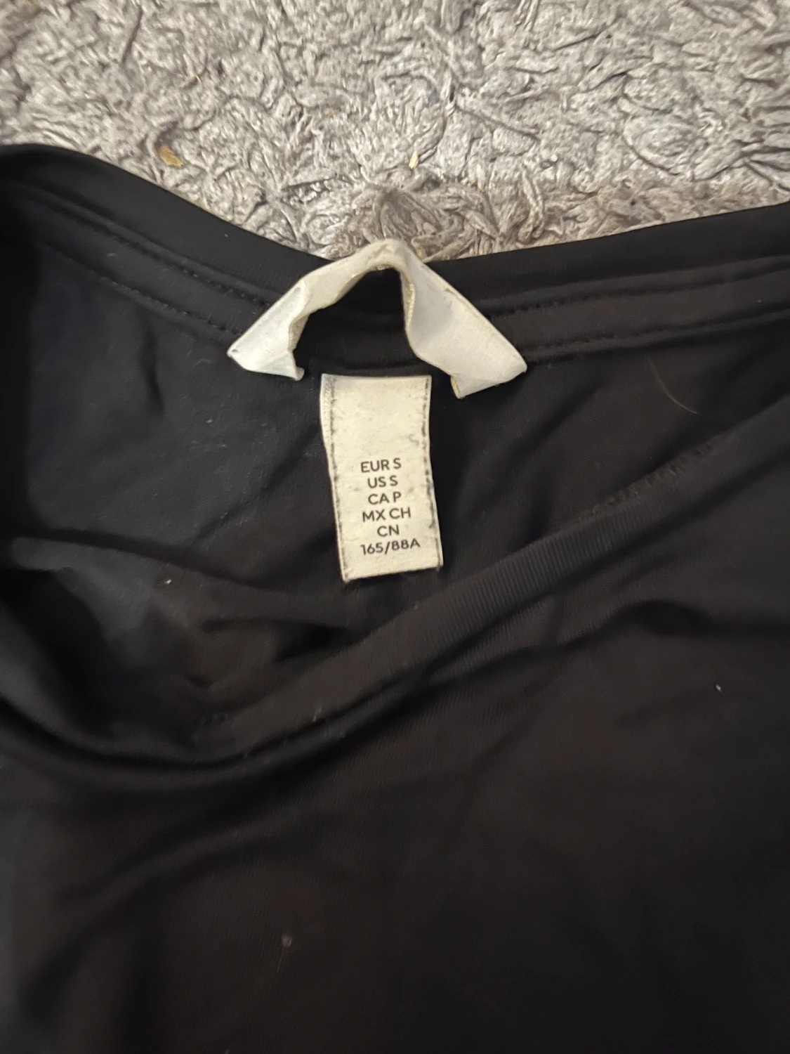 Svart tight t-shirt HM - 3