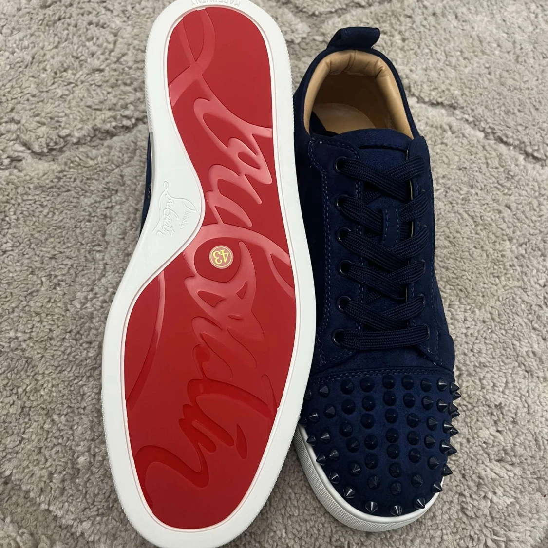 Christian Louboutin sneakers med nitar - 1