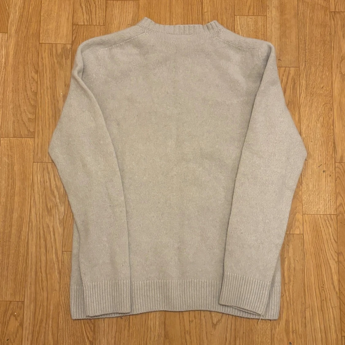 Beige stickad tröja från Zara - 1