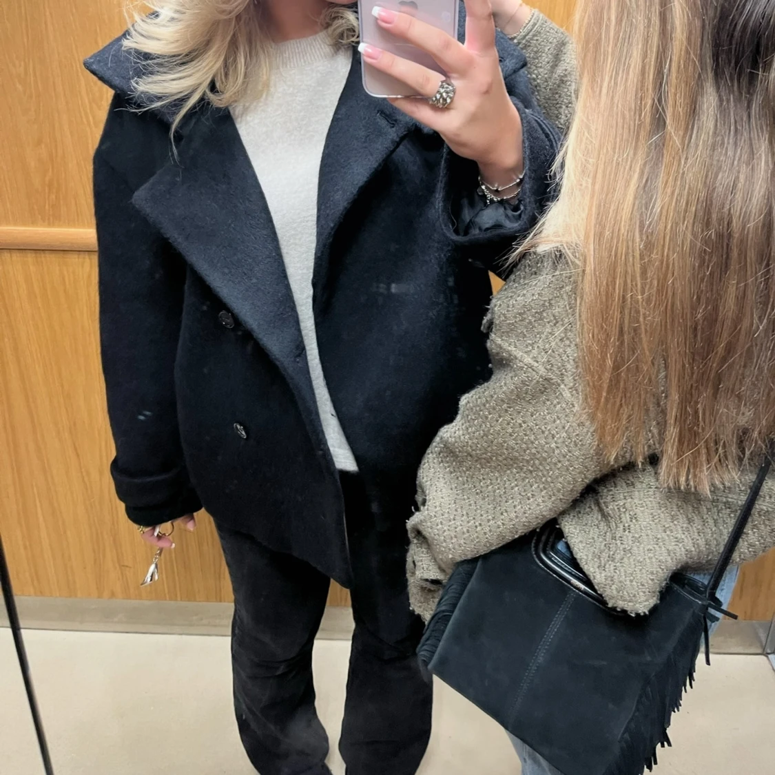 Svart arket kappa - 1