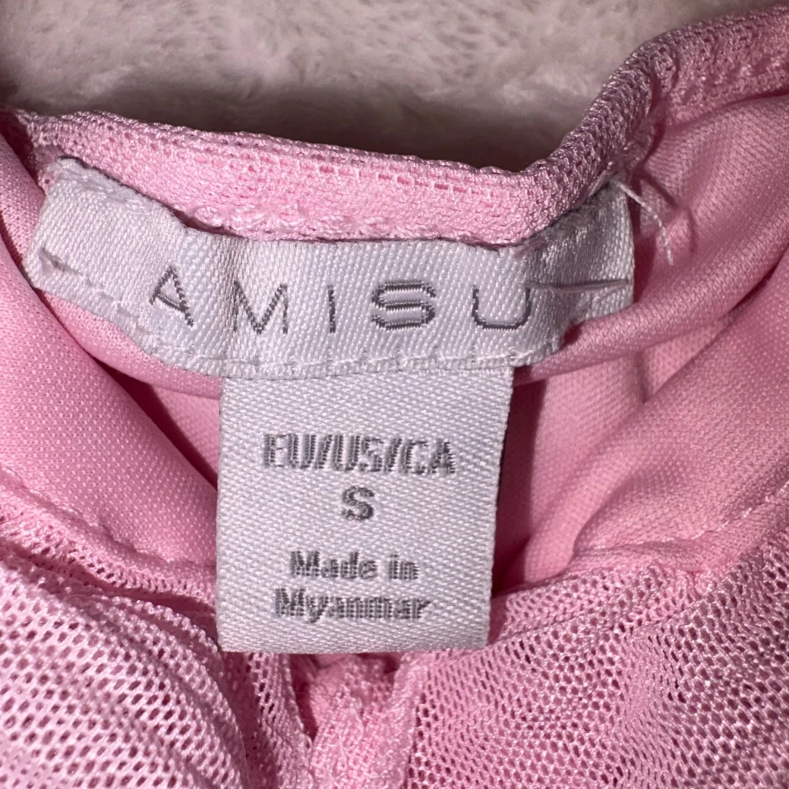 Rosa volangtopp från Amisu - 1