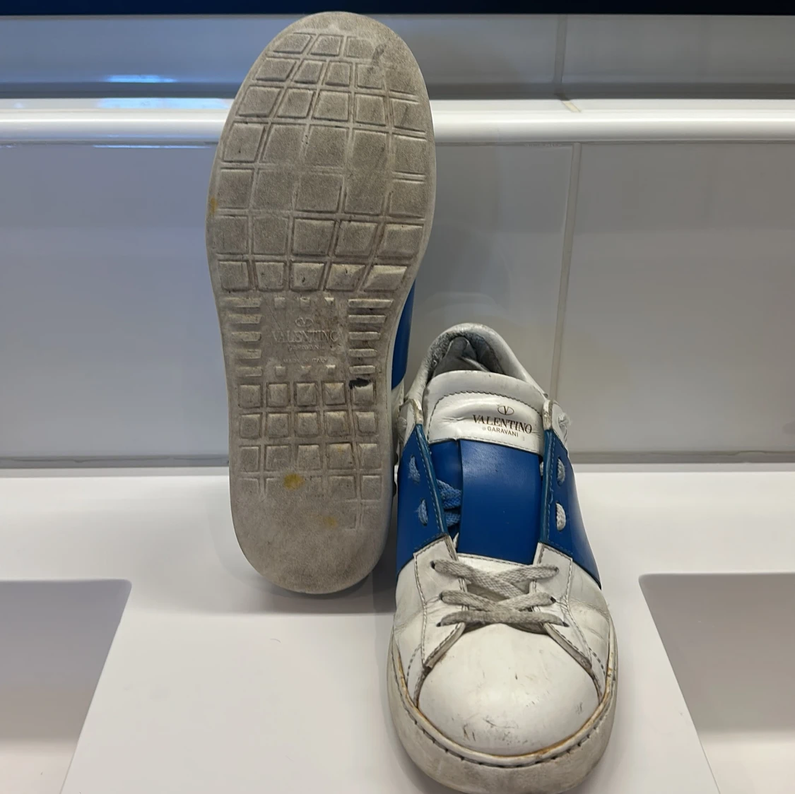 Valentino Garavani Open sneakers blå/vit - 1