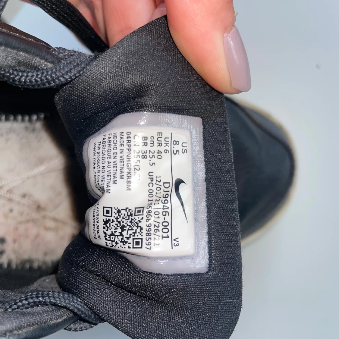 Nike React svarta sneakers strl 40 - 3