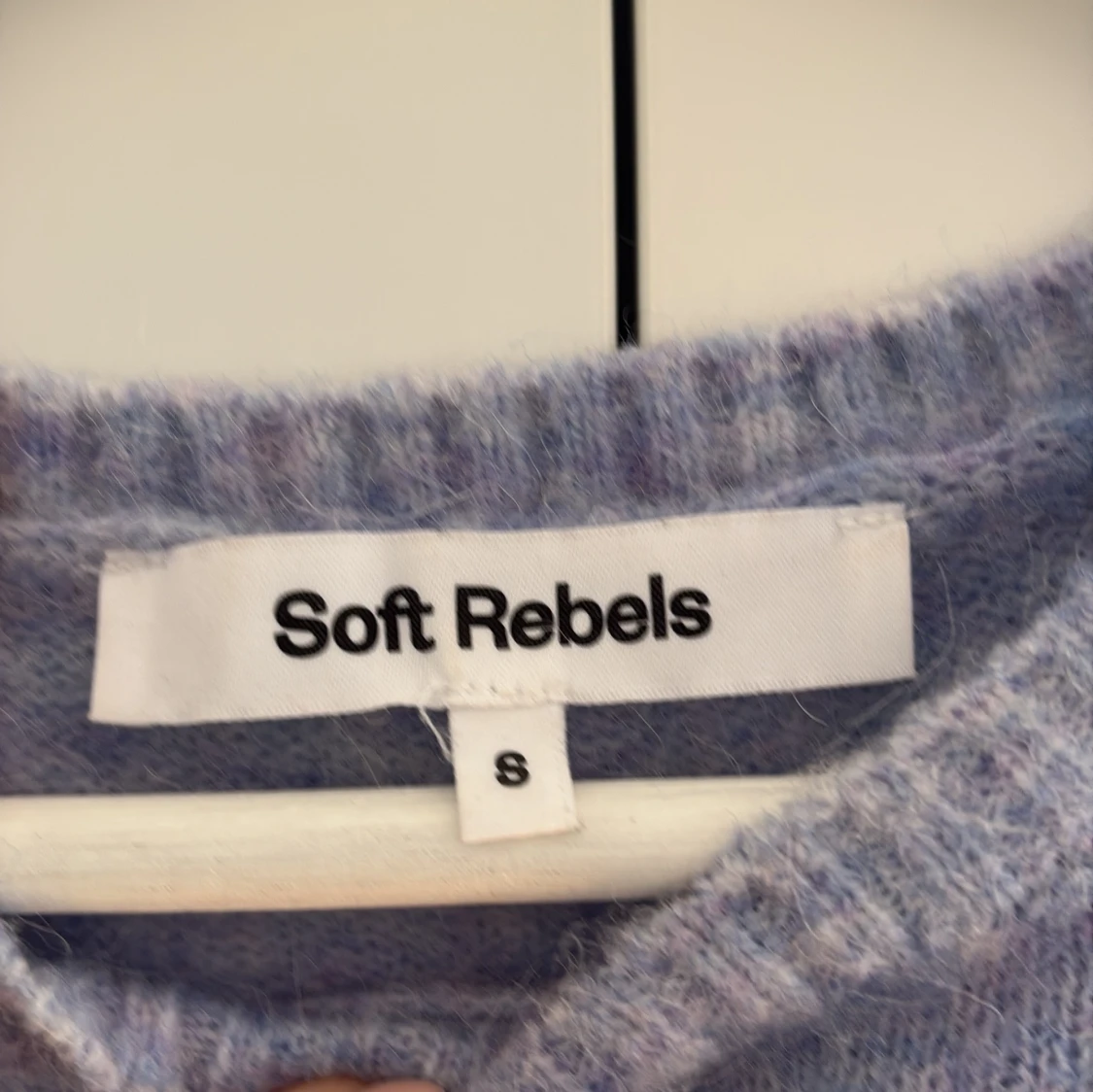 Ljusblå stickad tröja Soft Rebels - 2