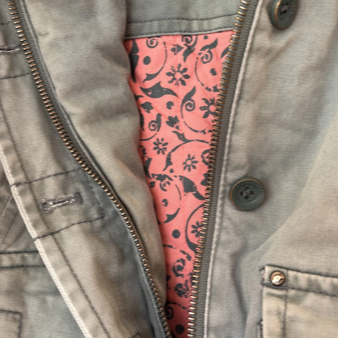 Grå Levi's Red Tab jeansjacka S - 4