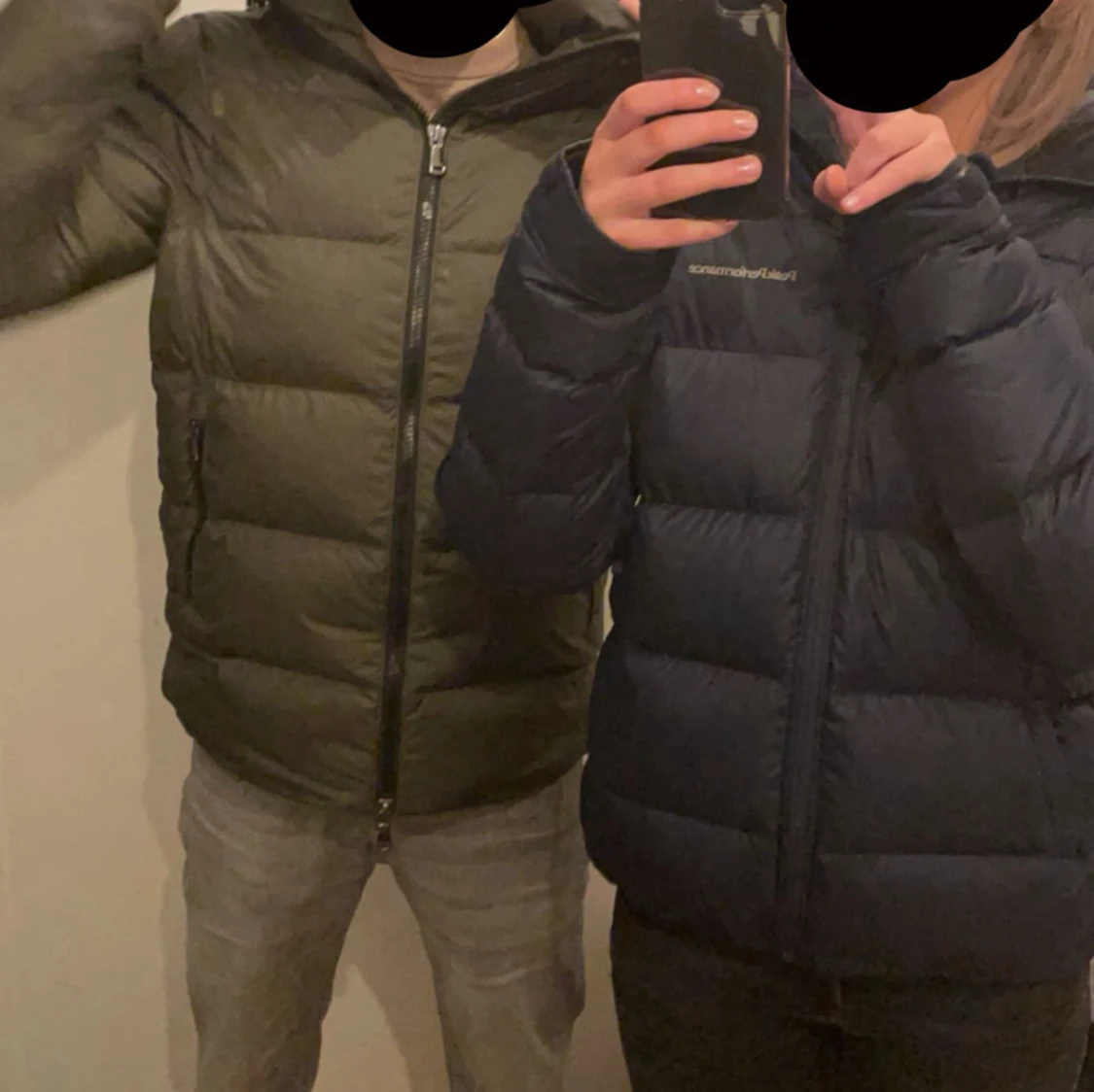 Mörkblå dunjacka Peak Performance - 1