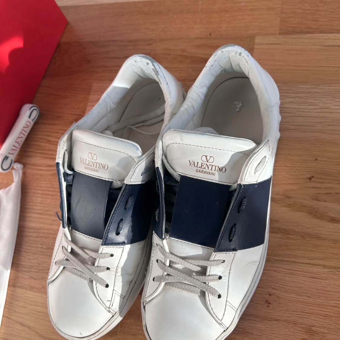 Valentino Garavani Open sneakers vit/blå - 2