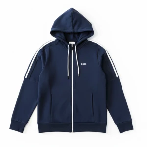 HugoBoss Hoodie - Tjenare, jag säljer denna riktigt fina hoodien från HugoBoss. Storleken är small. Skicket hade jag värderat till 8/10, finns inga defekter men har ägts ett tag. Ifall du har några frågor eller funderingar skriv gärna👍