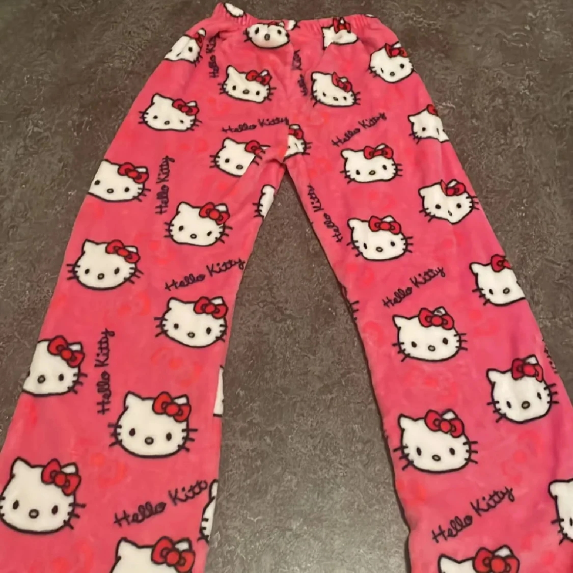 Hello Kitty rosa mjukisbyxor