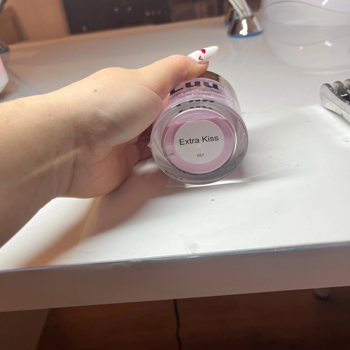 Luu nails akrylpulver i olika nyanser - 3