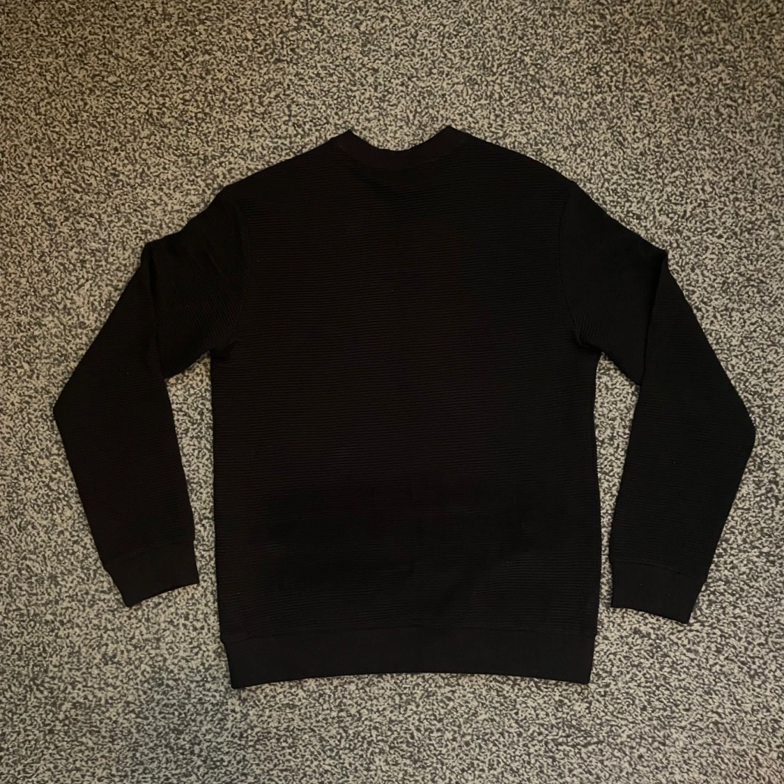 Svart ribbad tröja från H&M - 2