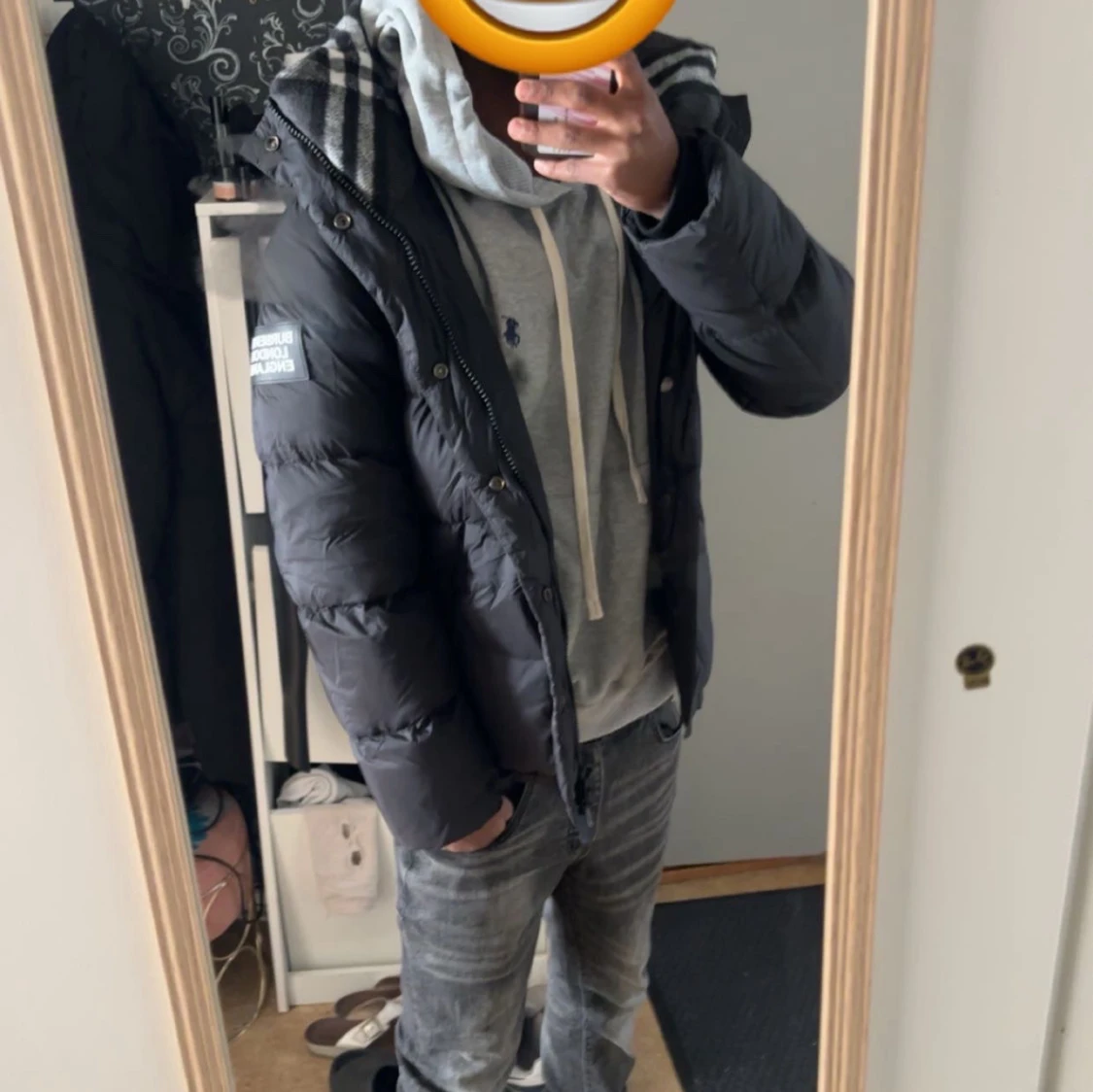 Svart pufferjacka från Burberry London - 1