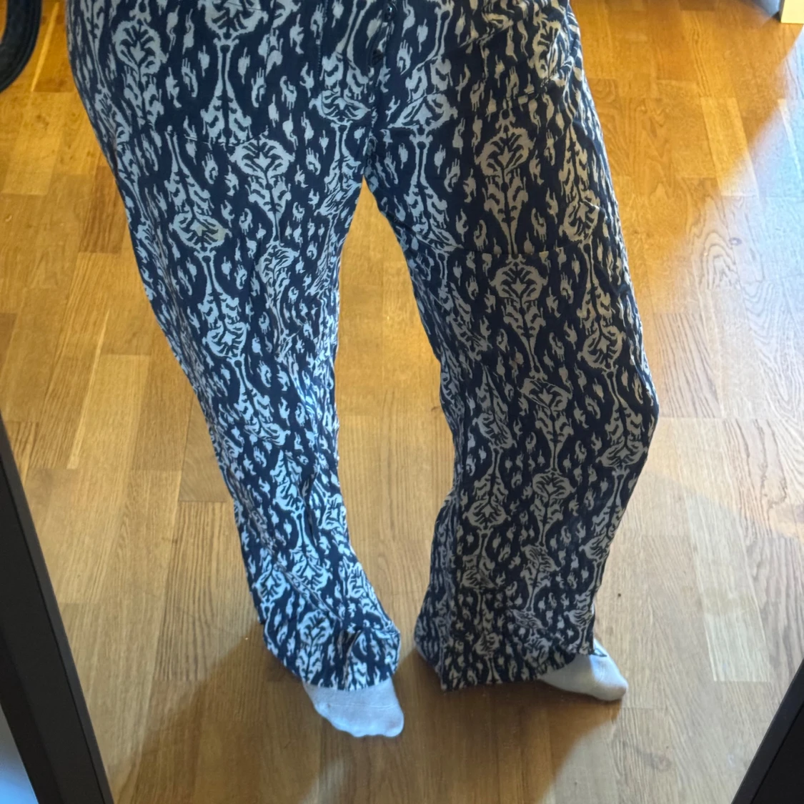 Mönstrade byxor zara - 1