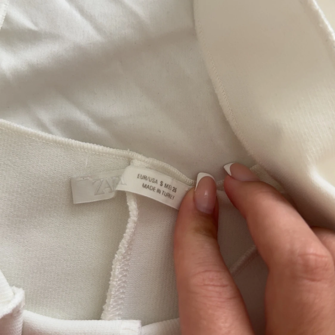 Vit topp zara - 2