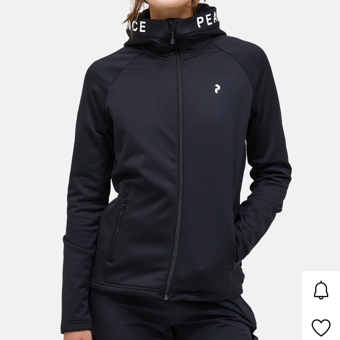 Svart vindjacka från Peak Performance