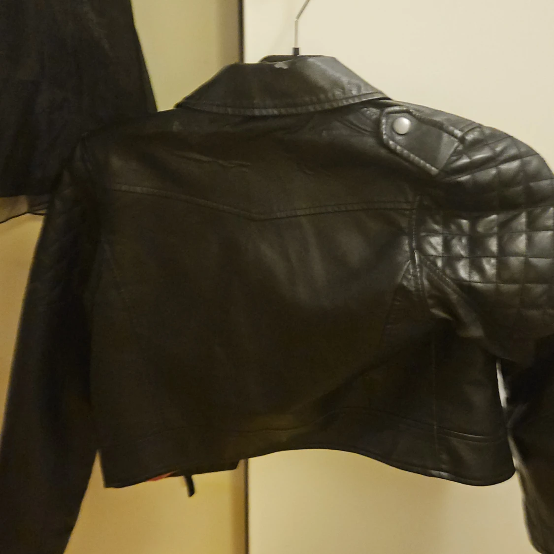 Svart skinnjacka Vintage Style 158 - 1