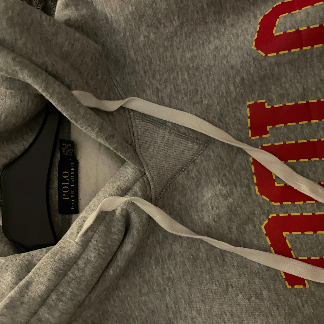 Grå hoodie från Polo Ralph Lauren - 1