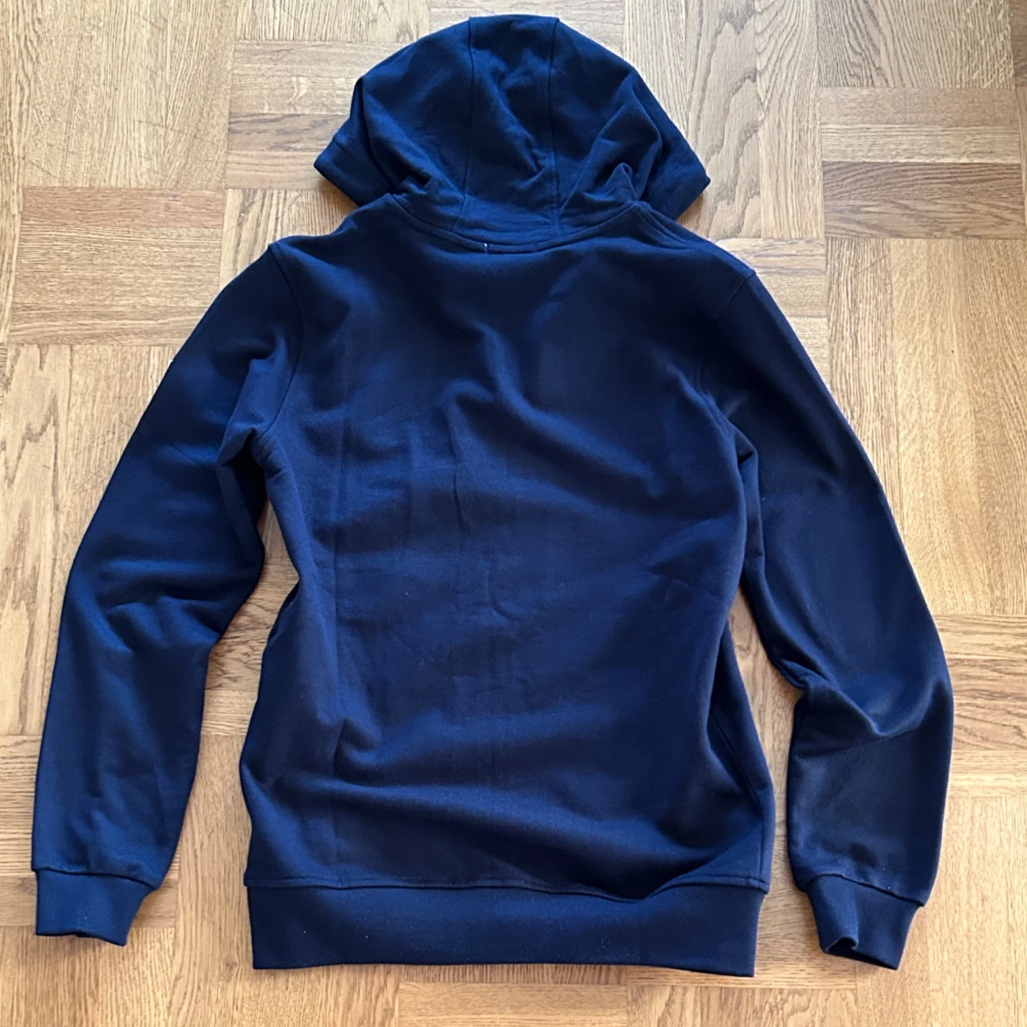 Mörkblå Moncler zip hoodie  - 1