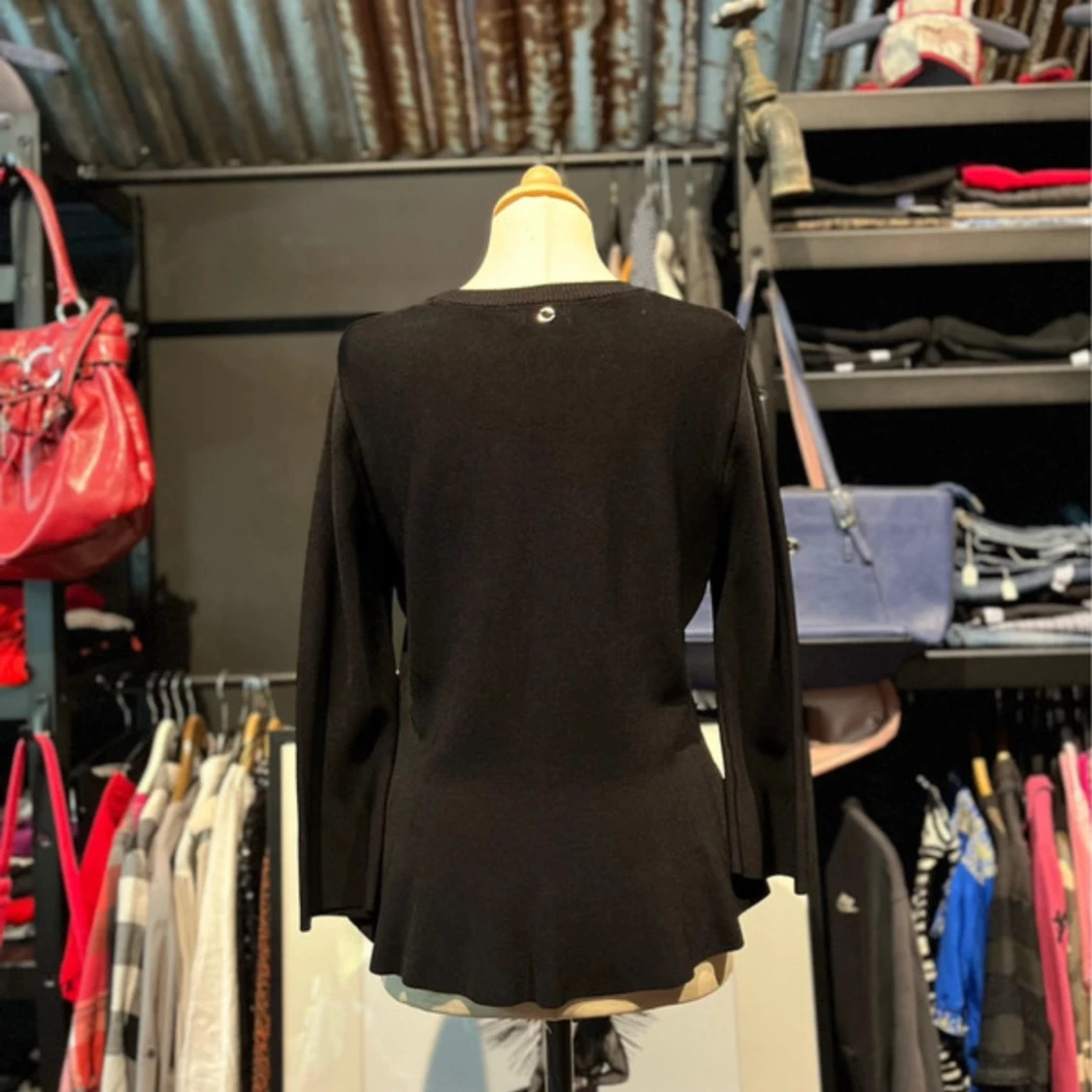 Svart stickad topp från Stockh LM - 1