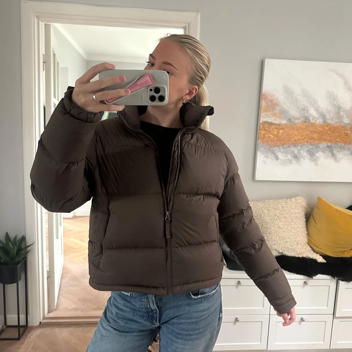 Brun pufferjacka - other stories  - 2