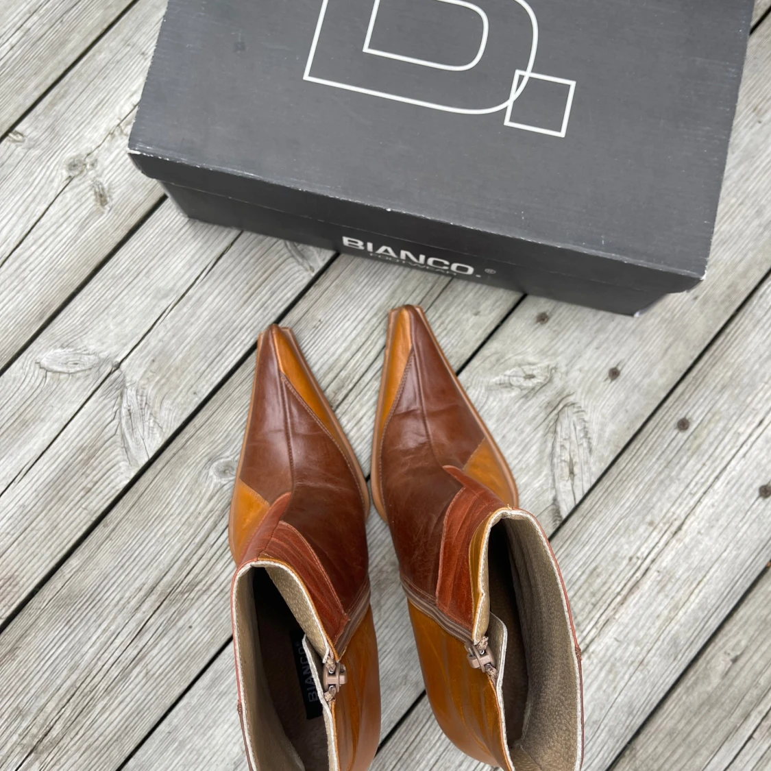 Patchwork stövletter från Bianco - 2