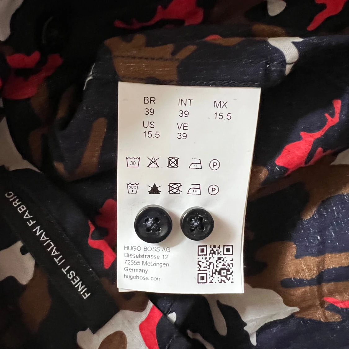 Camouflage skjorta från Hugo Boss - 3