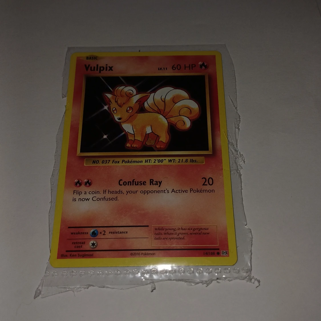 Vulpix (Pokémonkort)