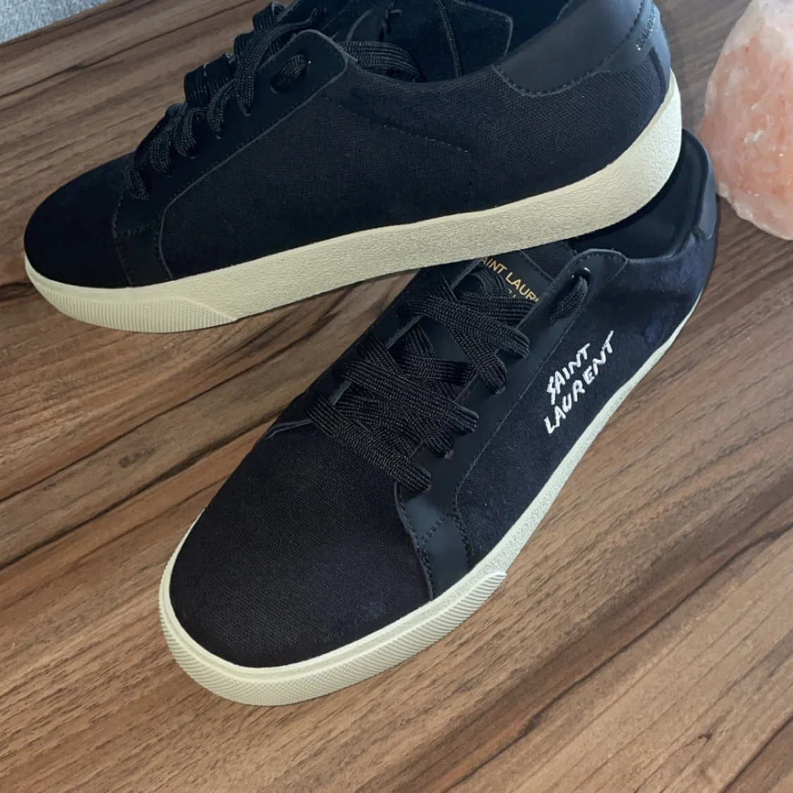 Svarta Saint Laurent sneakers - 2