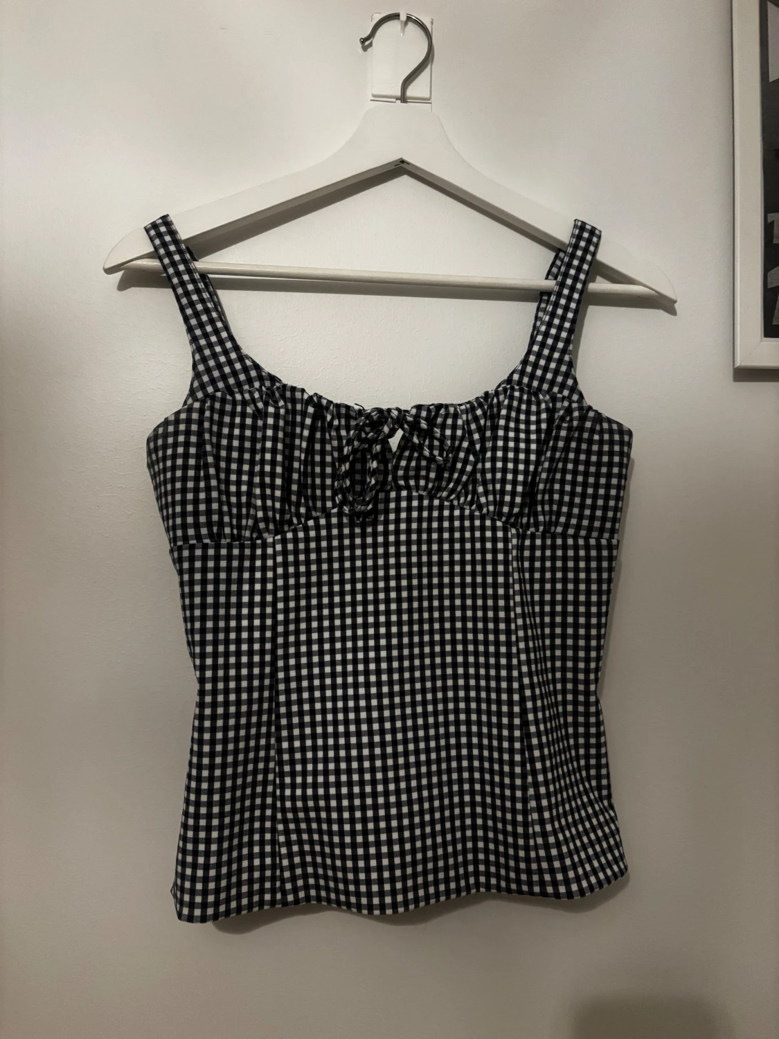 Blå & Vit topp Zara