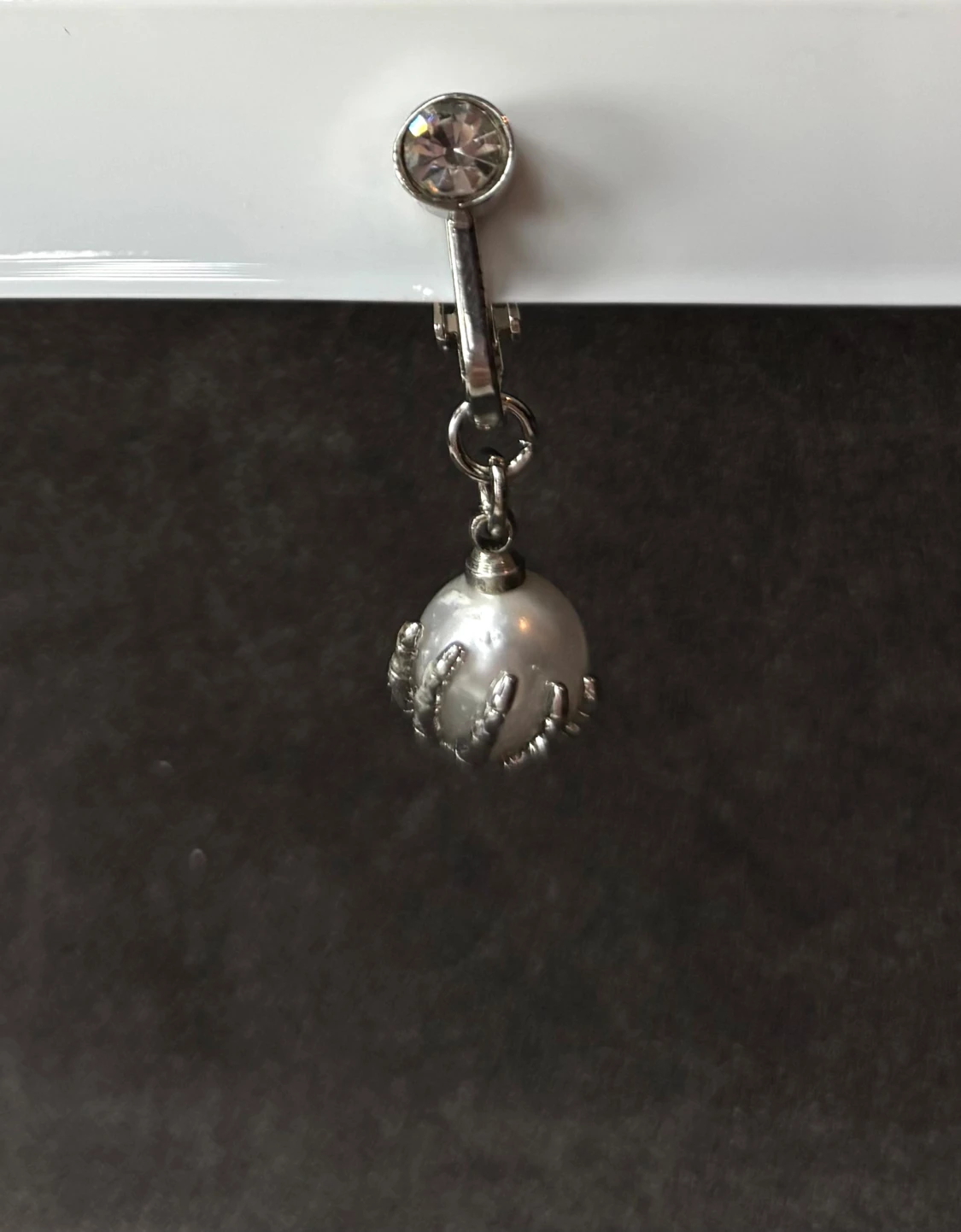 Clip on navelpiercing