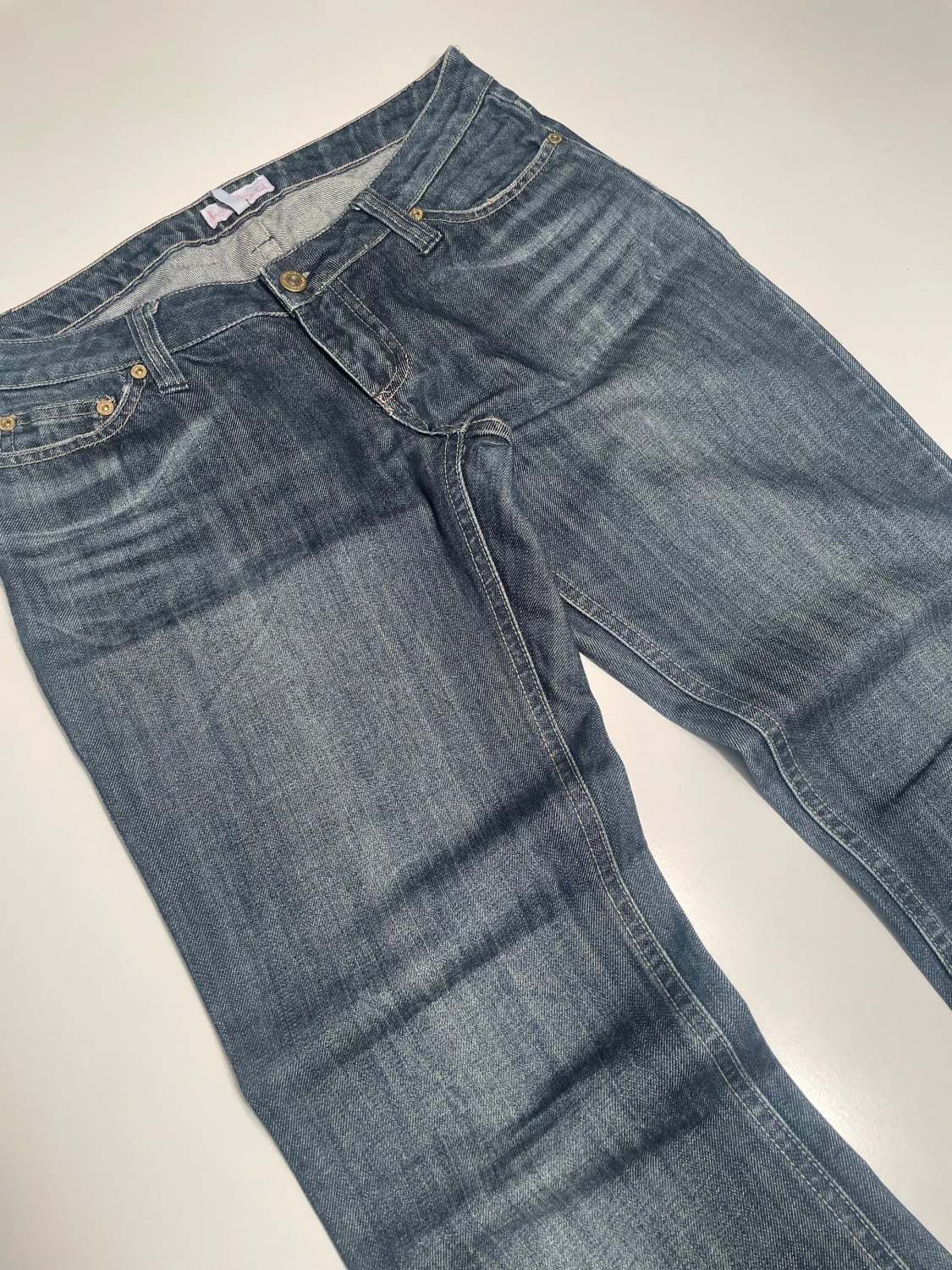 Vintage archive 2000s bootcut flared jeans - 2