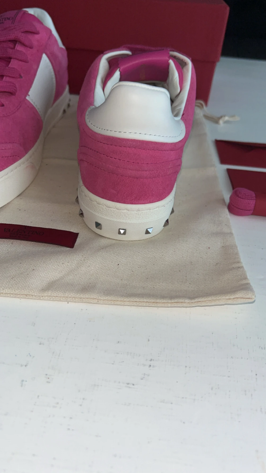 Valentino Garavani Open rosa sneakers 38 - 2