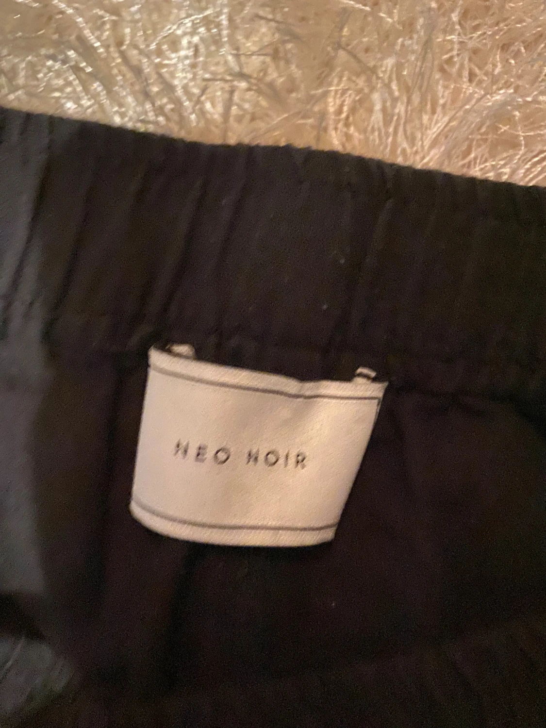 Svarta linnebyxor från Neo Noir, strl 36 - 2