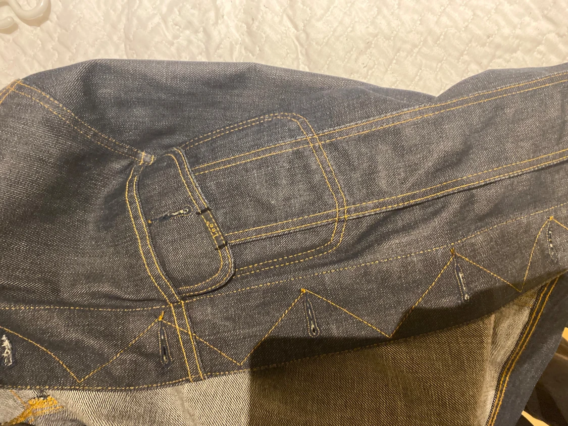 Blås Jeans Jacka från Lee - 5