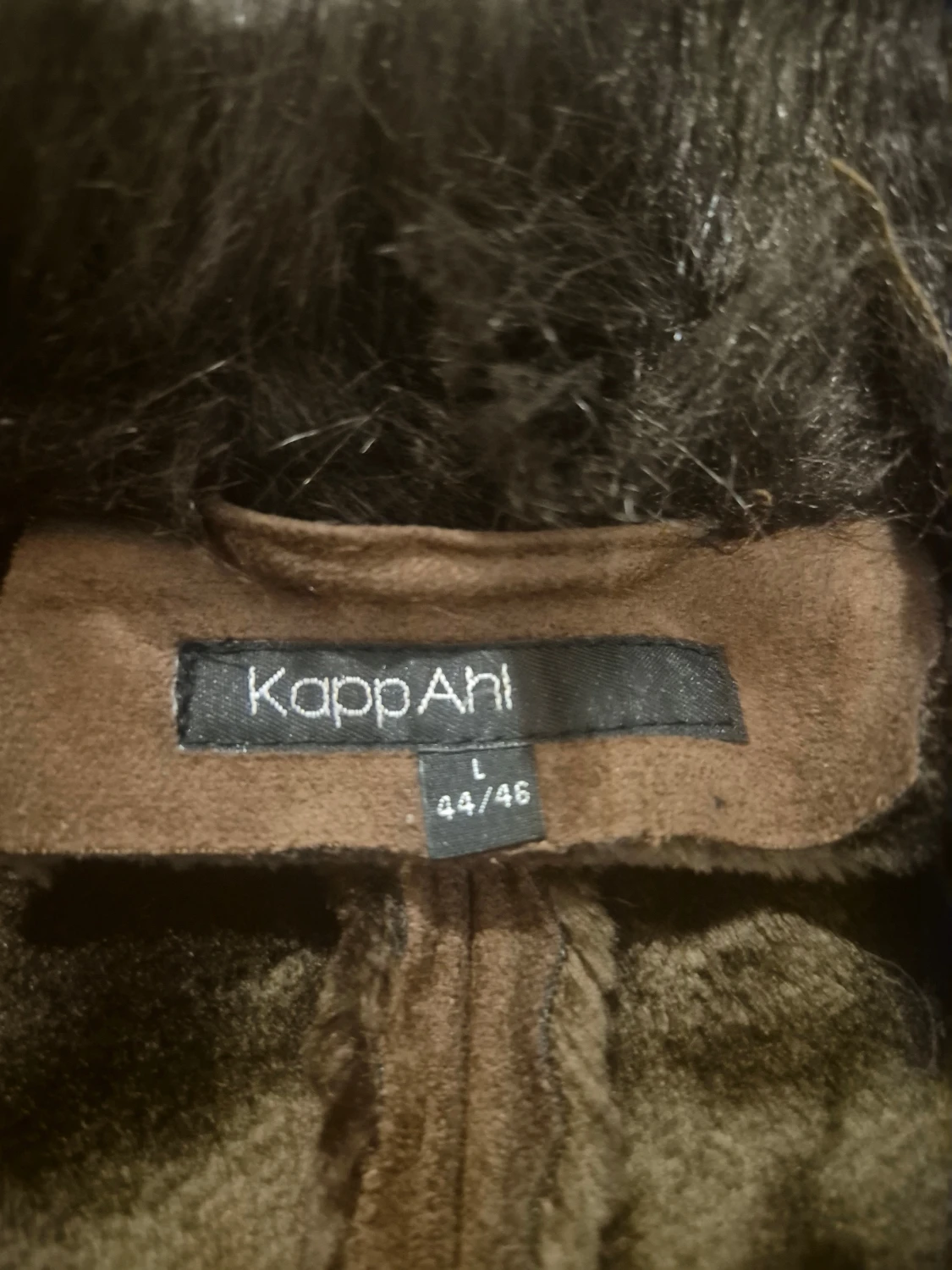 Brun kappa från KappAhl - 4