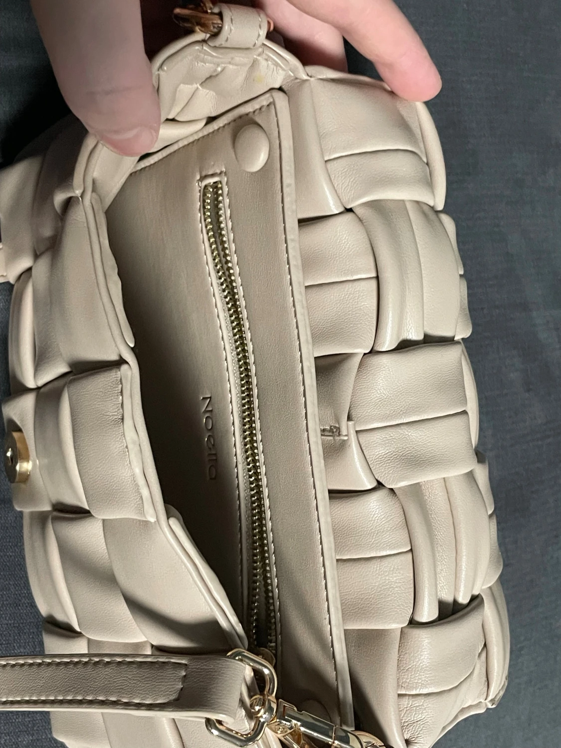 Beige axelväska från Nocila - 3