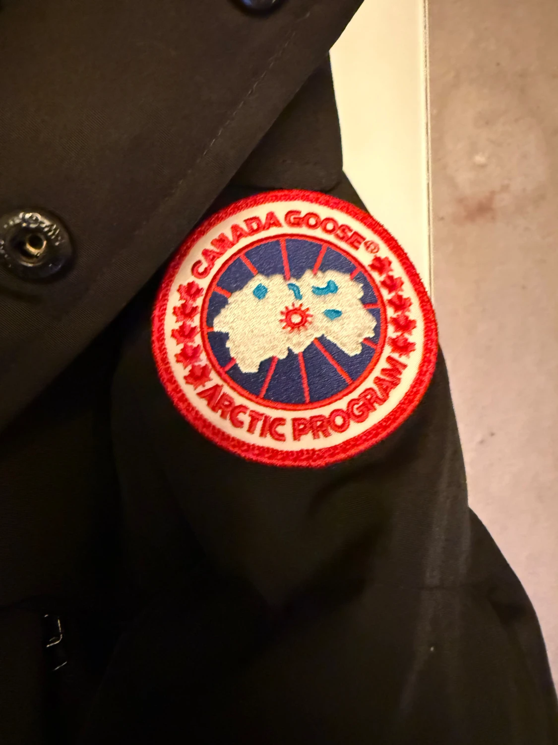 Svart Canada Goose Wyndham Parka - 2