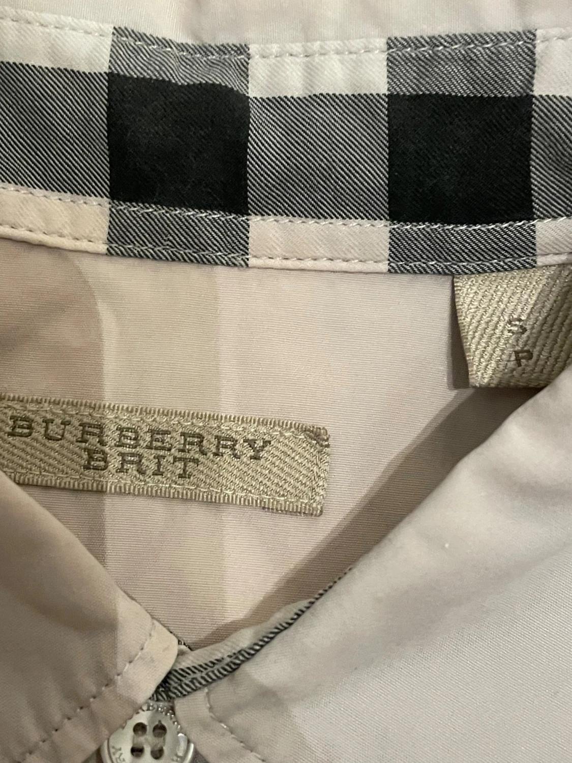 Beige skjorta från Burberry Brit - 2