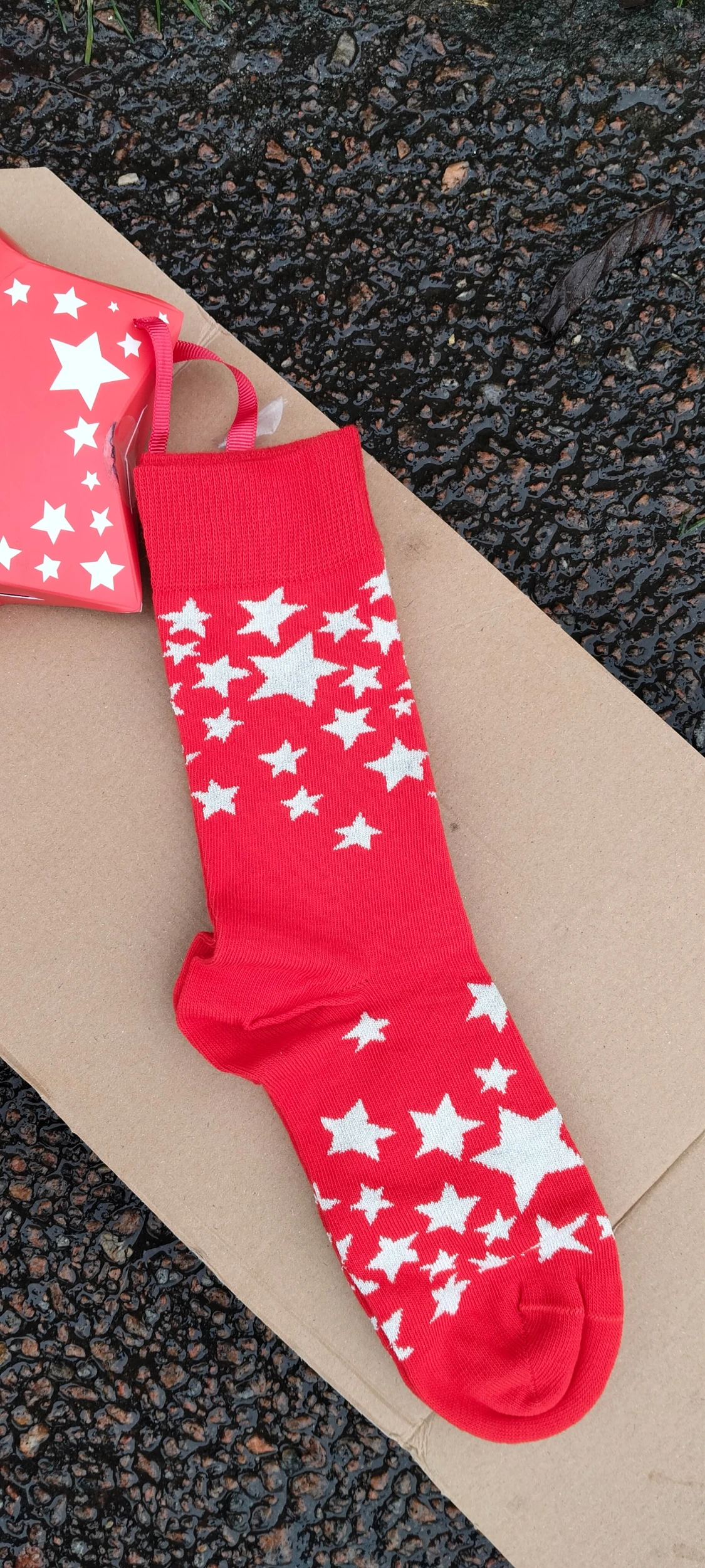 Happy Socks röda strumpor, storlek 36-40 - 3