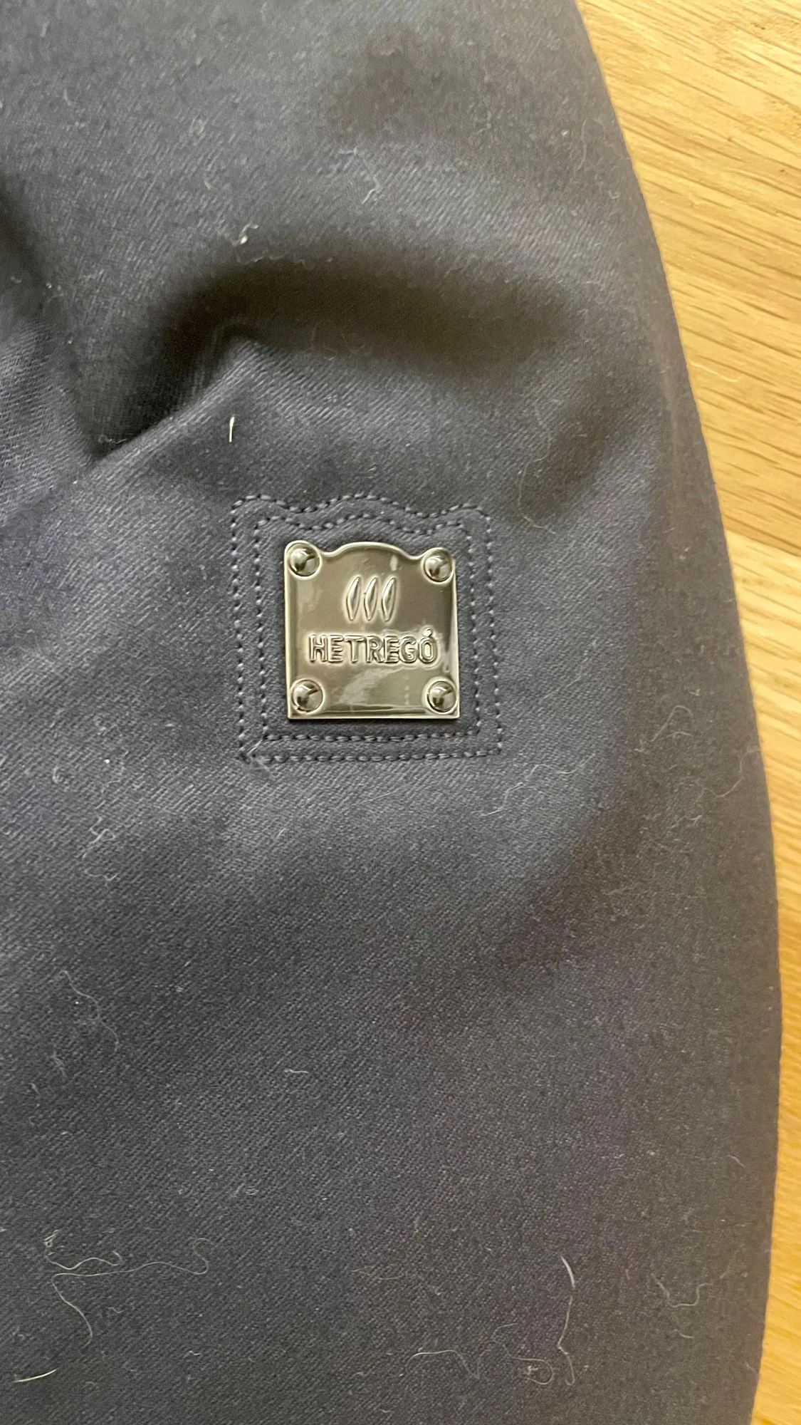 Mörkblå dunjacka från Hetregó - 1